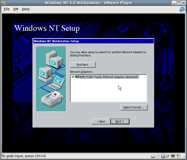 Установка Windows NT5.0